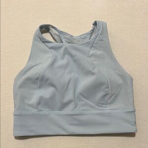 LULULEMON Women's Light Blue Sports Bra Everlux Train Size 10